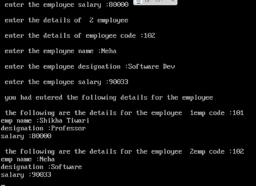 Output