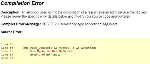 VB.NET Error Handling
