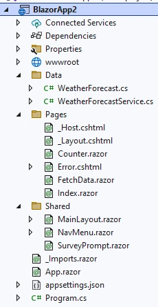 ASP.NET Core 6.0 Blazor Server APP and working with MySQL DB