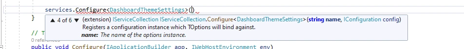 ASP.NET Core - Accessing Configurations Using Named Options