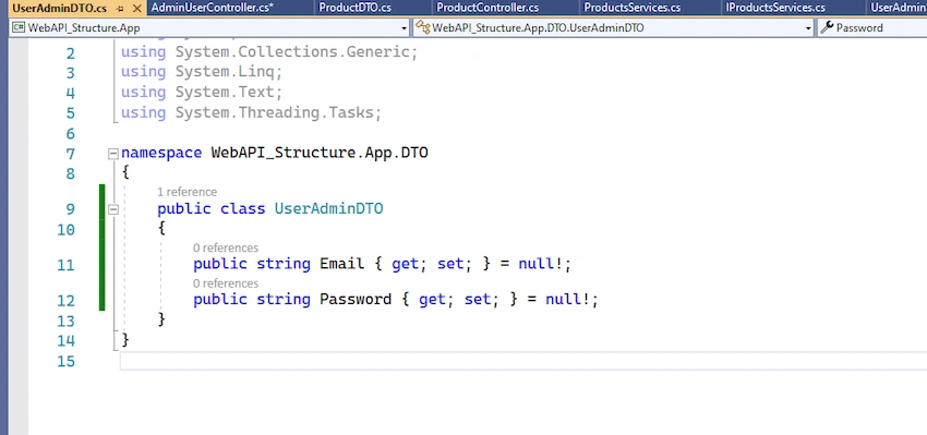 ASP.NET Core Api Clean Architecture With JWT authentication and Swagger