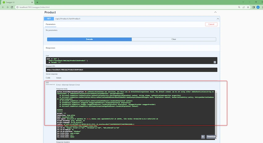 ASP.NET Core Api Clean Architecture With JWT authentication and Swagger