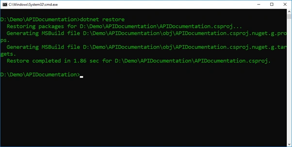 ASP.NET Core API Documentation Using Swashbuckle.AspNetCore And .NET CLI