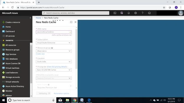 ASP.NET Core Application - Implementing Azure Redis Cache