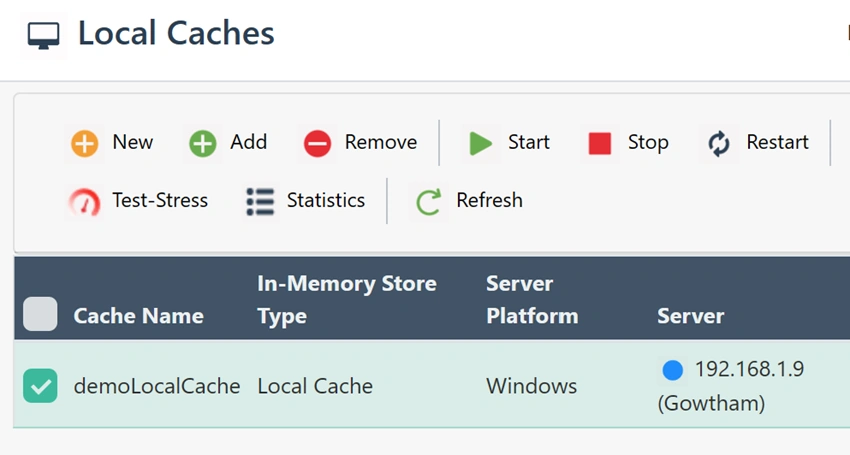 ASP.NET Core application with NCache Response caching