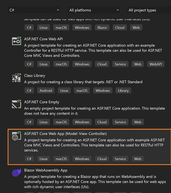 ASP.NET Core application with NCache Response caching