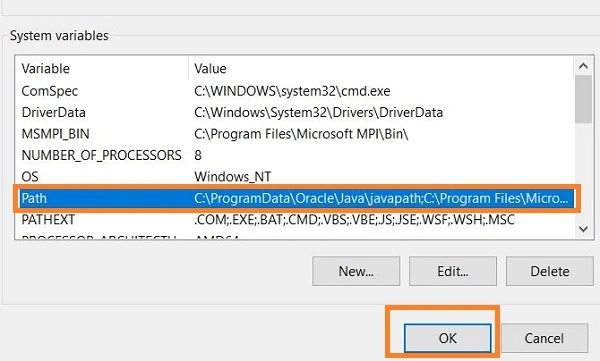 System variables