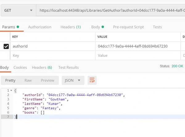 ASP.NET Core CRUD API's Using Entity Framework
