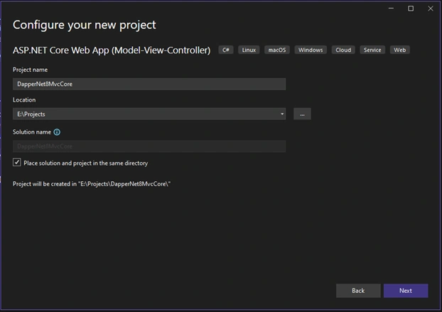 Project template