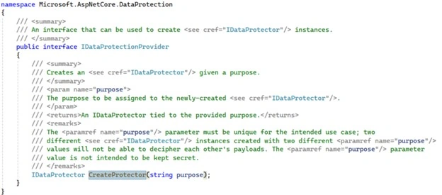 Data Protection code