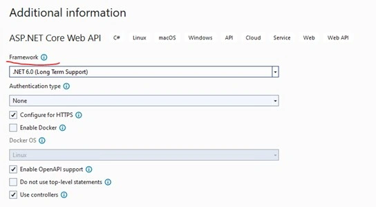 Asp.Net Core Web API project