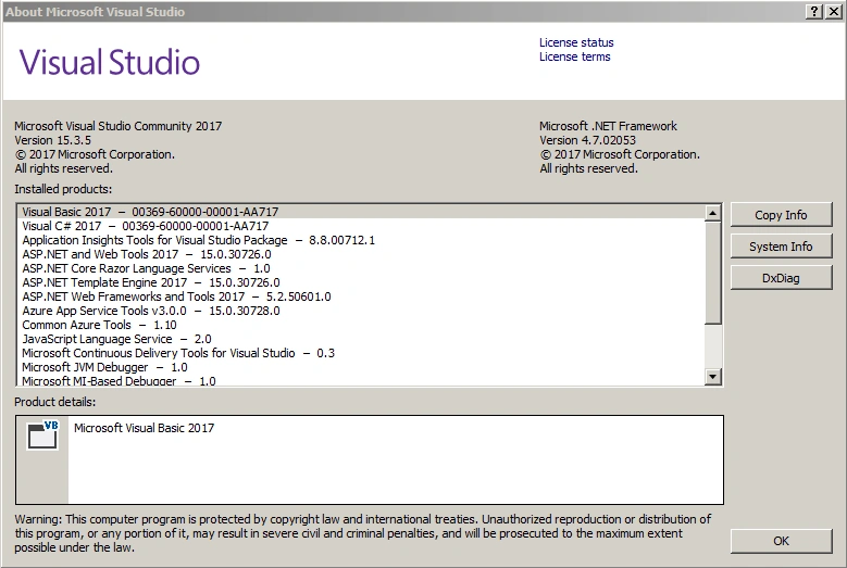  Microsoft Visual Studio 