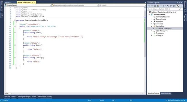 ASP.NET Core - Routing