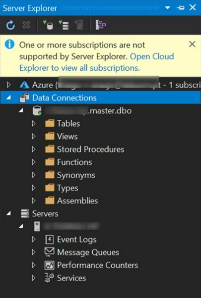 Server Explorer