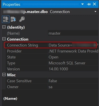 Connection string
