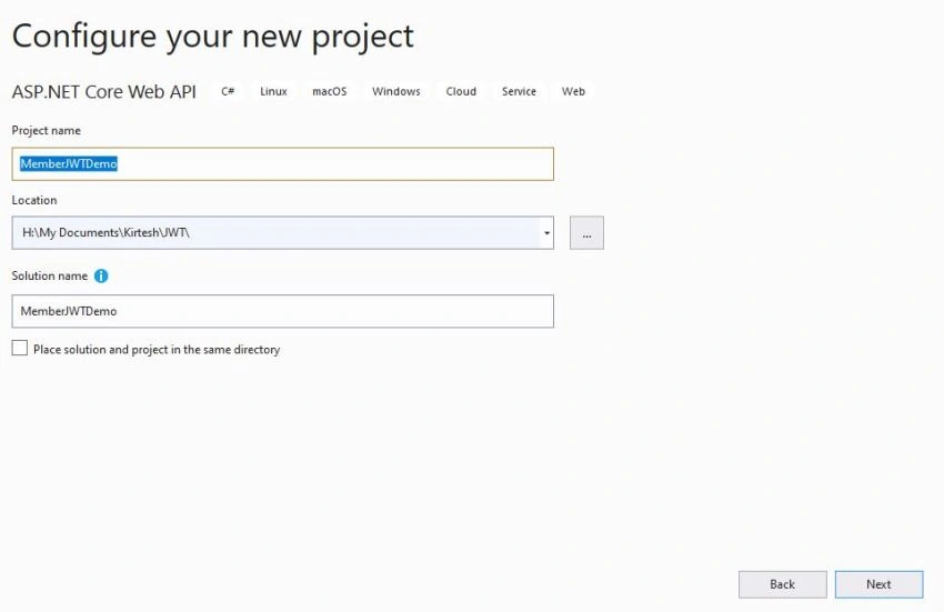 Asp.net Core Web API 5.0 Authentication using JWT(JSON BASE TOKEN)