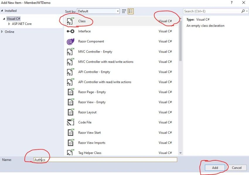 Asp.net Core Web API 5.0 Authentication using JWT(JSON BASE TOKEN)
