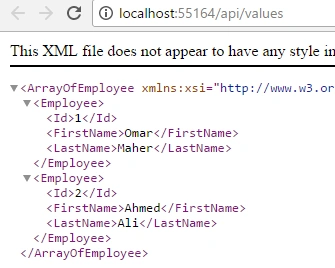 Asp.Net Core Web API