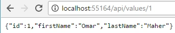Asp.Net Core Web API JSON