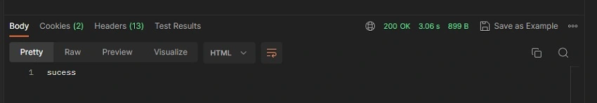 response