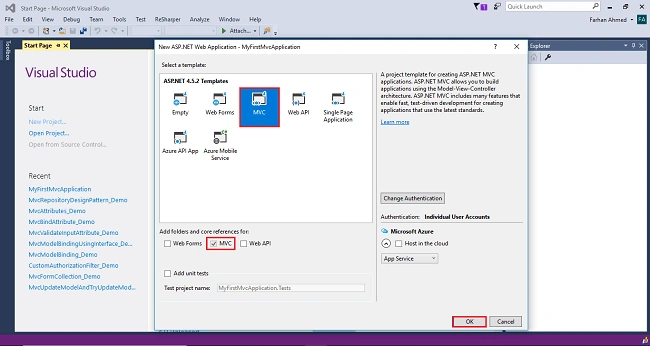 ASP.NET MVC Folder And File Structure