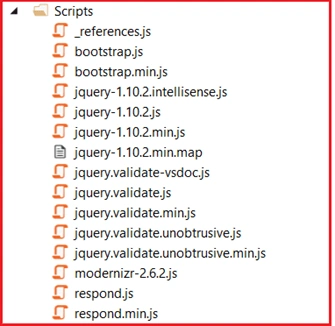 ASP.NET MVC Folder And File Structure