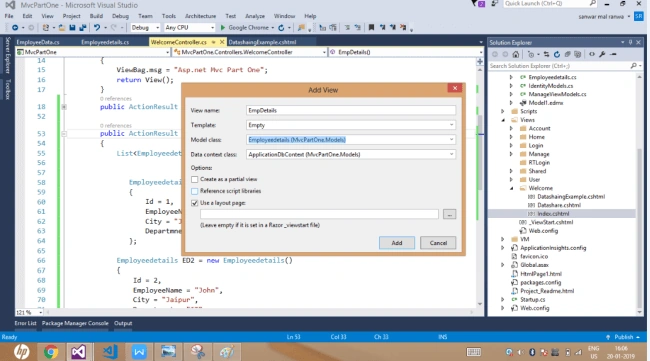 ASP.NET MVC