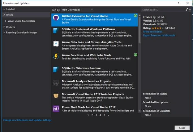 ASP.NET MVC Project Integration With Github