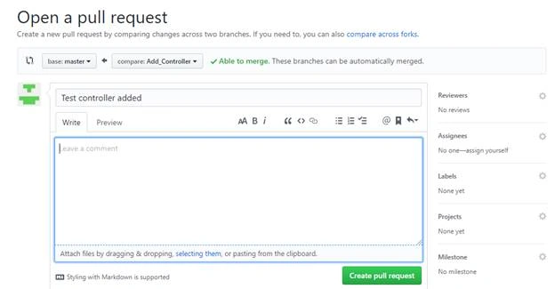 ASP.NET MVC Project Integration With Github