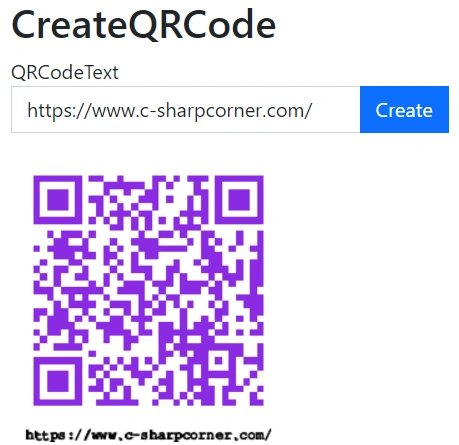 Create QR Code