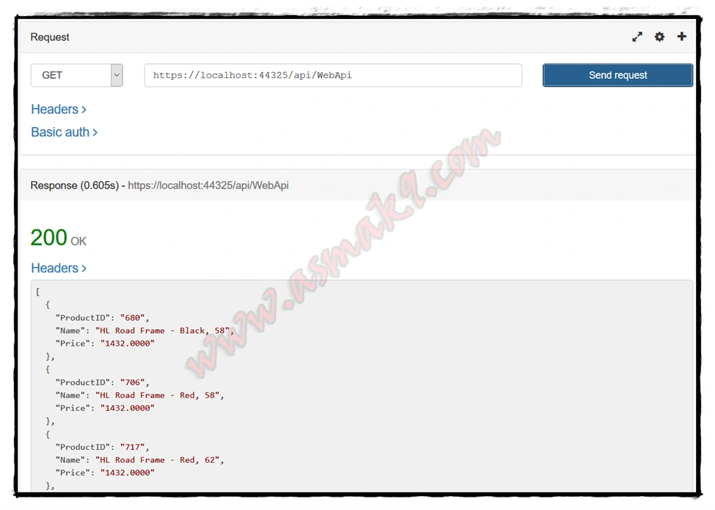ASP.NET MVC - REST Web API SQL Server Connection Using Entity Framework Database First Approach
