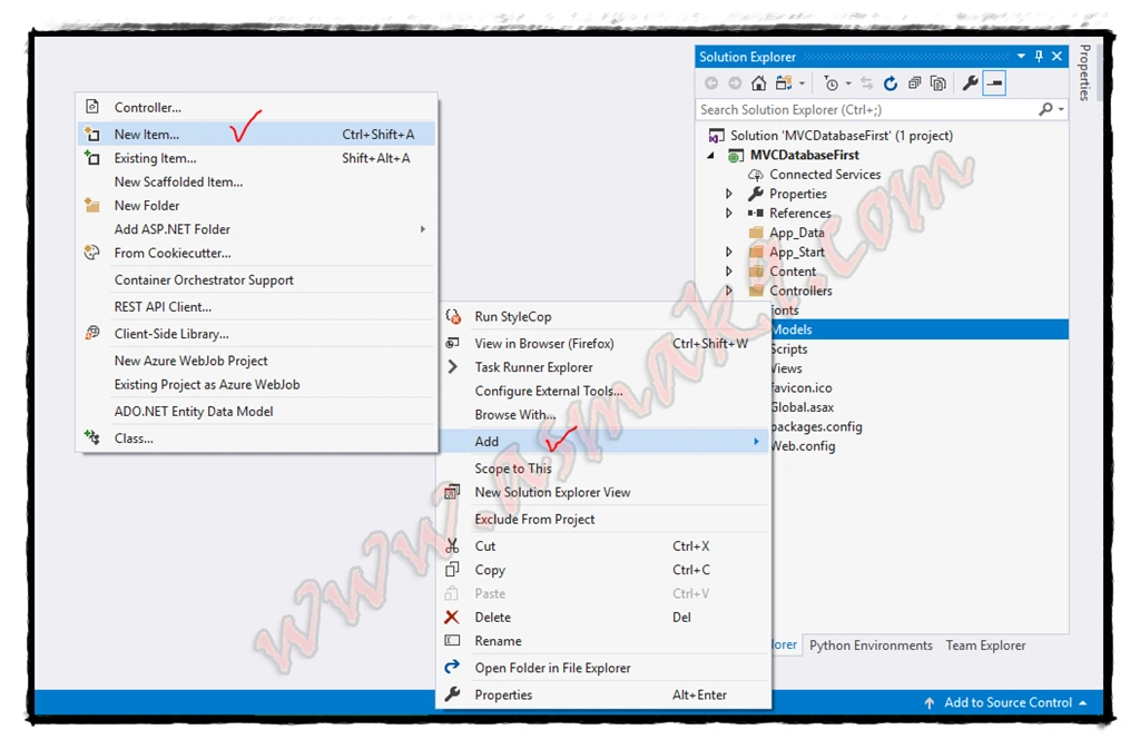 ASP.NET MVC 5 - Entity Framework Database First Approach