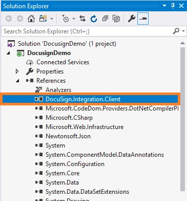 ASP.NET MVC 5 - Integrate And Validate DocuSign Connection With Web Application