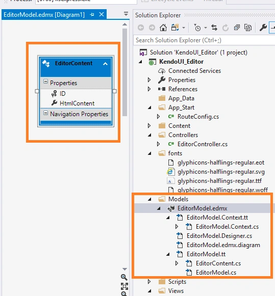 ASP.NET MVC 5 - Kendo UI - Working With Editors And Customize It