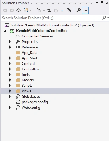 ASP.NET MVC 5 - Kendo UI - Working With MultiColumnComboBox Using EF
