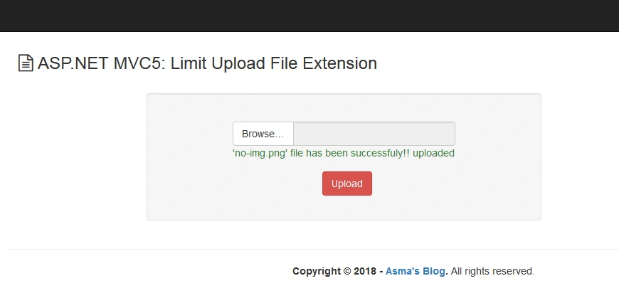 ASP.NET MVC5 - Limit Upload File Type Extensions via Custom Data Annotation/Attribute