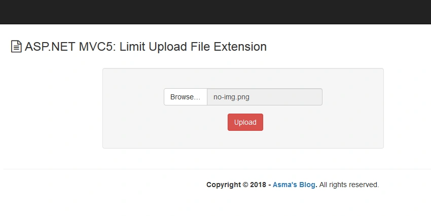ASP.NET MVC5 - Limit Upload File Type Extensions via Custom Data Annotation/Attribute