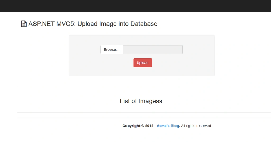 ASP.NET MVC 5 - Upload Image/File Into Database