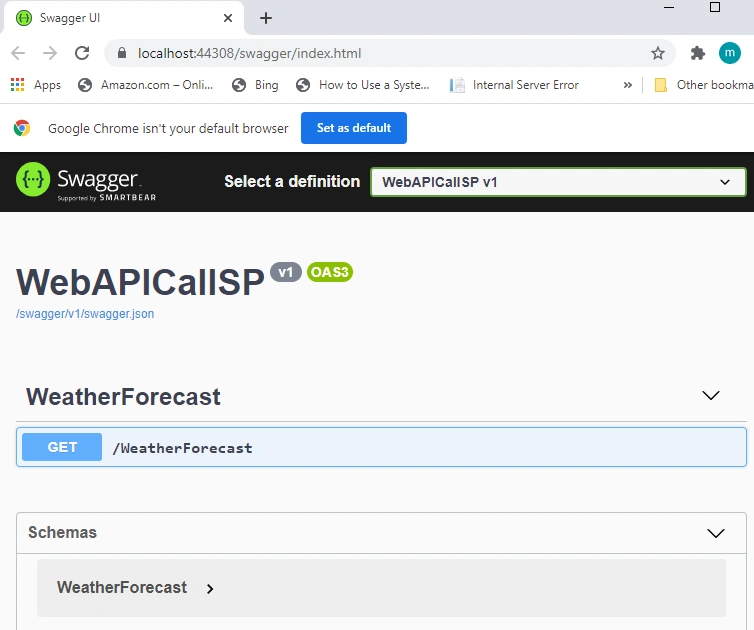 API ASP.NET Core, Web API - Entity Framewor Call Stored Procedure