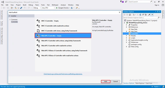 ASP.NET Web API Query String Parameter