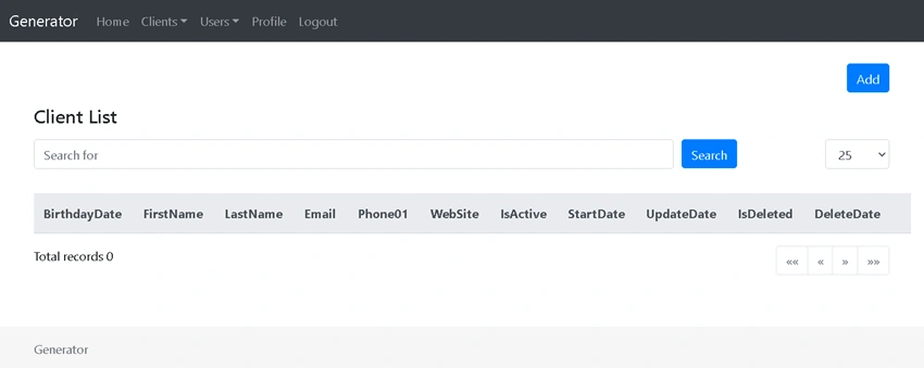 Asp.Net Web Api with Angular Front End Code Generation