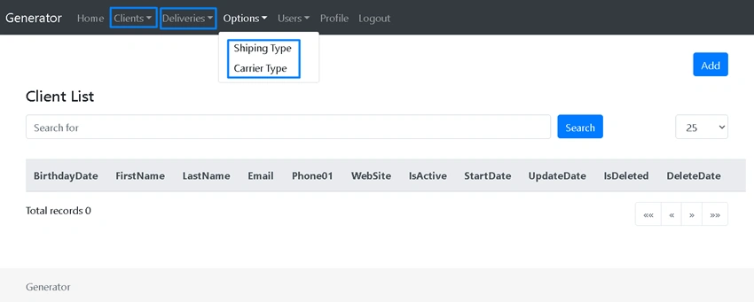 Asp.Net Web Api with Angular Front End Code Generation