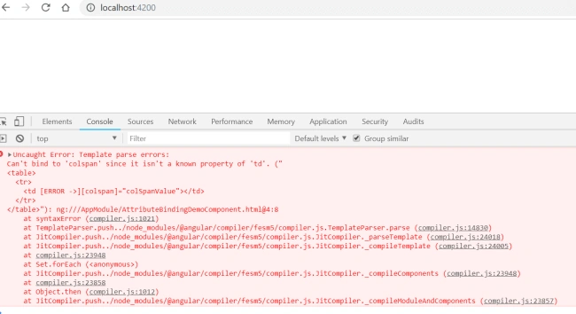 Attribute Binding In Angular 6