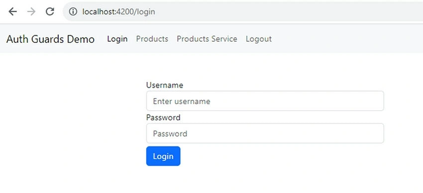 Auth Guard Demo