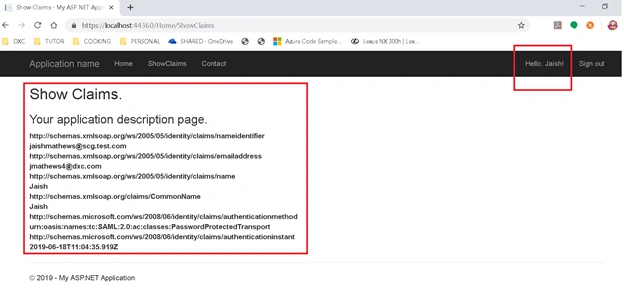 Authenticate From ASP.NET Application To On-Premise AD