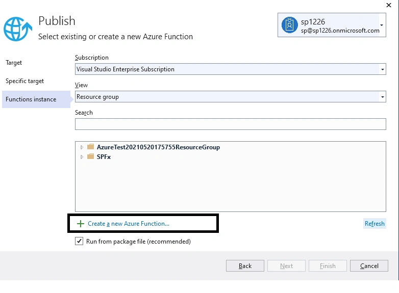 Authenticate SharePoint using Pnp.Framework in an Azure Functions