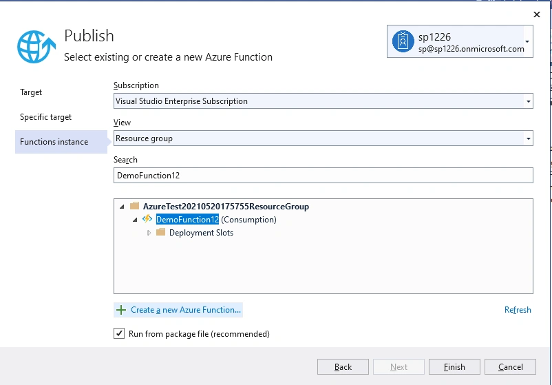Authenticate SharePoint using Pnp.Framework in an Azure Functions