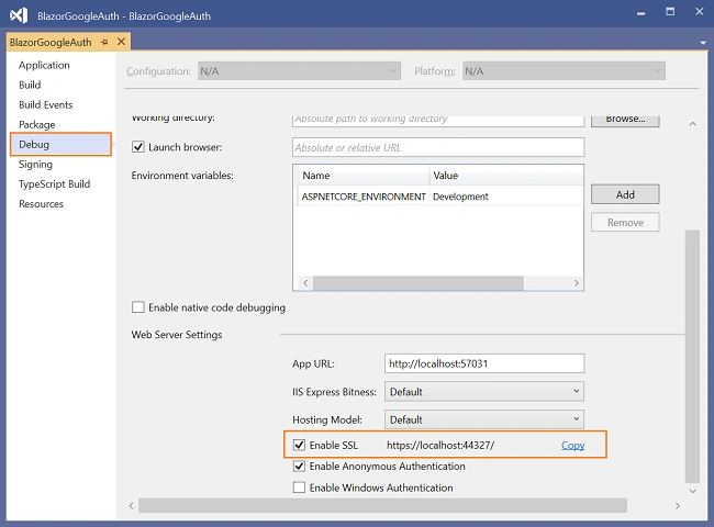 Authentication And Authorization With Google In Server-Side Blazor