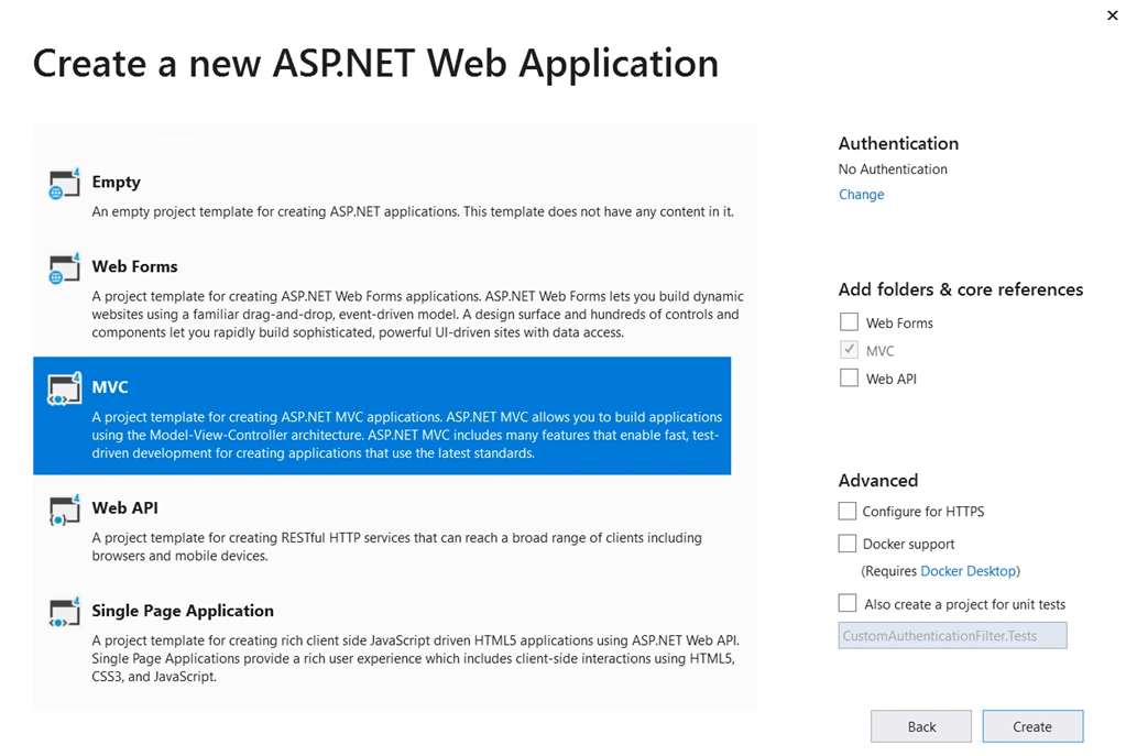 Authentication Filter in MVC with an Example
