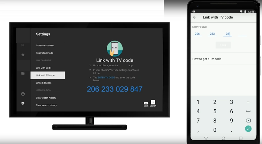 Authentication in Smart TV App